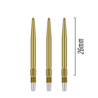 26 mm Wechselspitze Swiss Point gold gallery