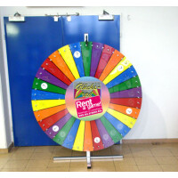 Glücksrad 152cm Durchmesser  H=182cm