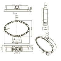 Top Box Ellipse mit 15" TFT Bildschirm