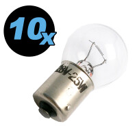 Lampe 28 Volt 25 Watt Ba15S, 10 Stü gallery