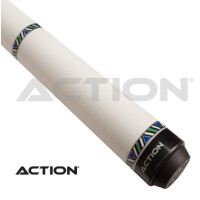 Pool Queue 2-tlg. Value weiß Klebleder 13 mm, L:148 cm