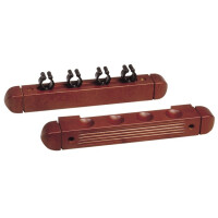 Queue Wand Halter für 4 Queues Holz gallery