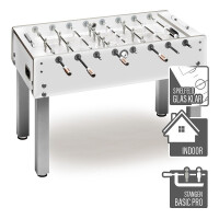 Fussballtisch Garlando G500 Pure White