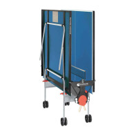 Tischtennis Training Outdoor Spieloberfläche blau