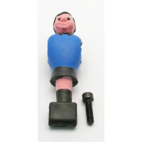 Spielerfigur blau, Spielerstangen Durchmesser 16 mm