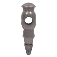 Spielerfigur grau, Spielerstangen Durchmesser 16 mm, 11 Stk