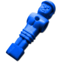 Spielerfigur blau, Spielerstangen Durchmesser 16 mm, 11 Stk