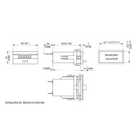 Zählwerk 5dig 230VAC rückstellbar