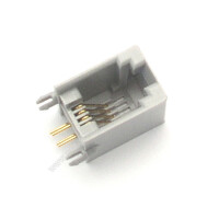Miniature RJ Socket for PCB Mounting