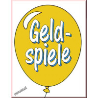 Werbeschild "Geldspiele" Ballo gallery