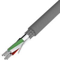 Kabel geschirmt 4 adrig 24AWG farbig 30, gallery