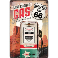 Blechschild - Route 66 - Last Chance Gas gallery