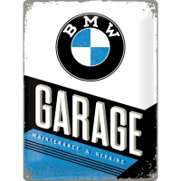 Blechschild - BMW Garage - Metallschild gallery