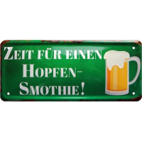 Metallschild  28x12 cm Zeit für ein gallery