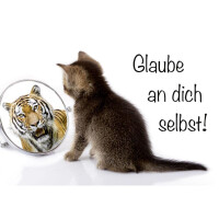 Hänge Blechschild Glaube gallery