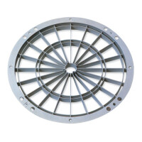 Gitterrahmen - Spinne weiss Löwen gallery