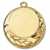 Medaille Siegerkranz ohne Band Gold gallery