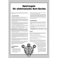 Turnier-Regeln "Dart", A3 Papi gallery